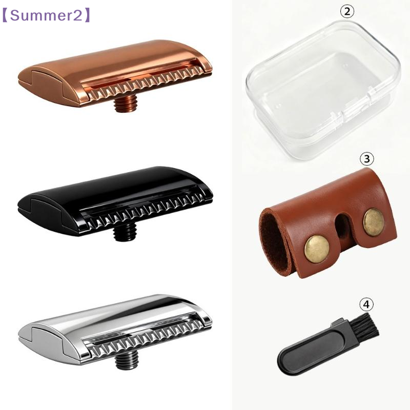 Safety Razor Handle - 【Xia2】M5 Dişli Manuel Güvenlikli Tıraş Makinesi