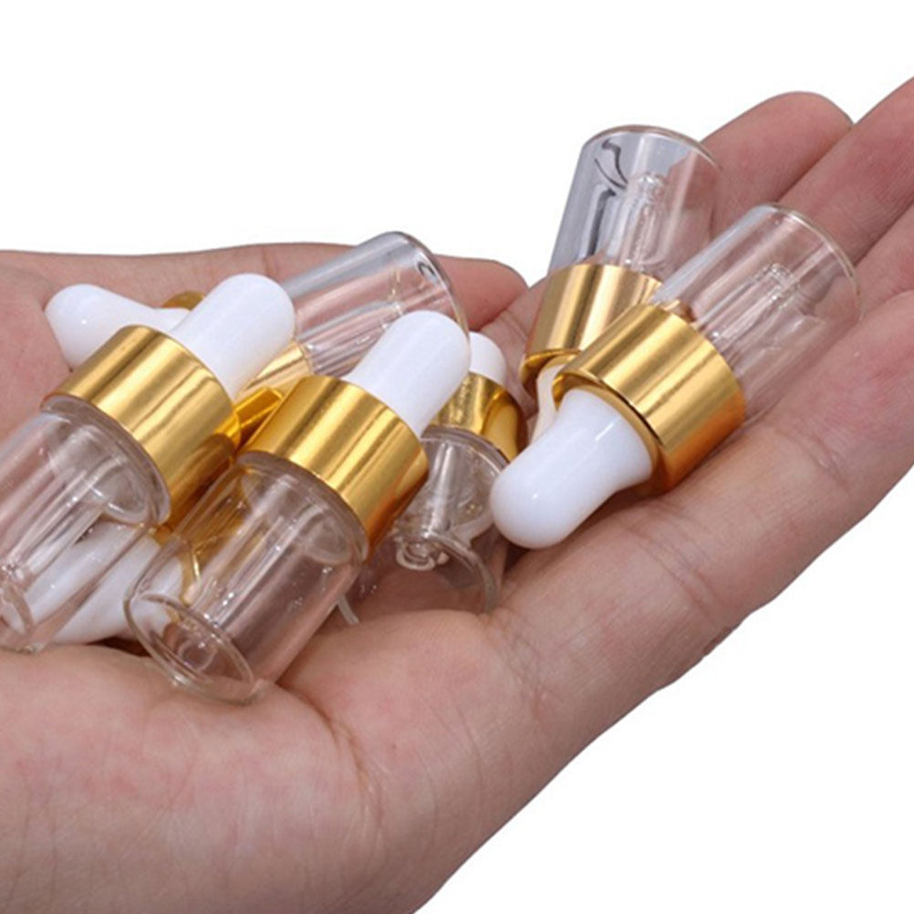 Reusable Bottle - 30 Adet Cam Şişe, Esans Sıvısı