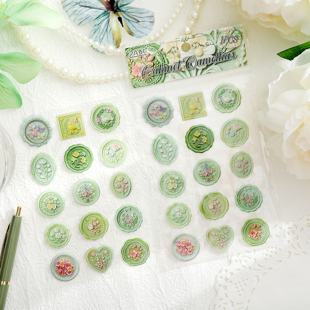 Beeswax Wrap - 15 Adet Balmumu Mühür Reçine Düz