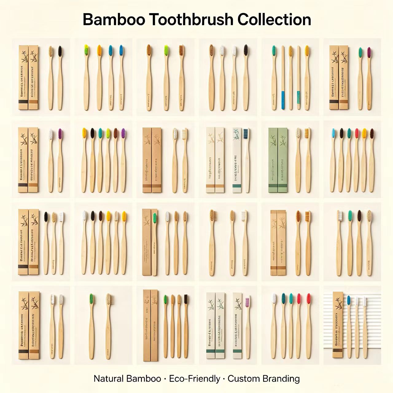 Bambu Diş Fırçaları 100 Adet Ç - Bamboo Toothbrush incelemesi ve fiyatı