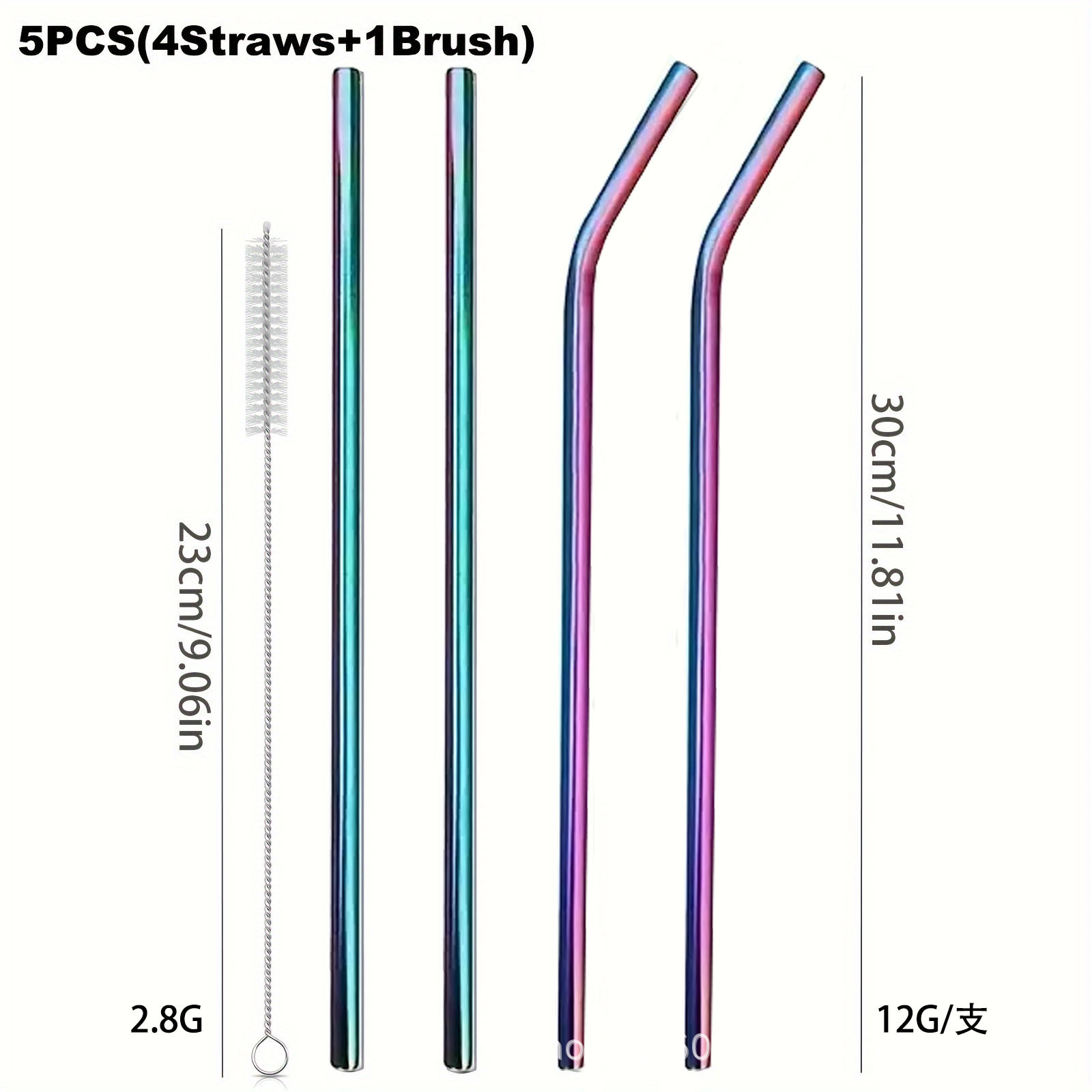 30 cm Pipetler Yeniden Kullanı - Reusable Straw incelemesi ve fiyatı