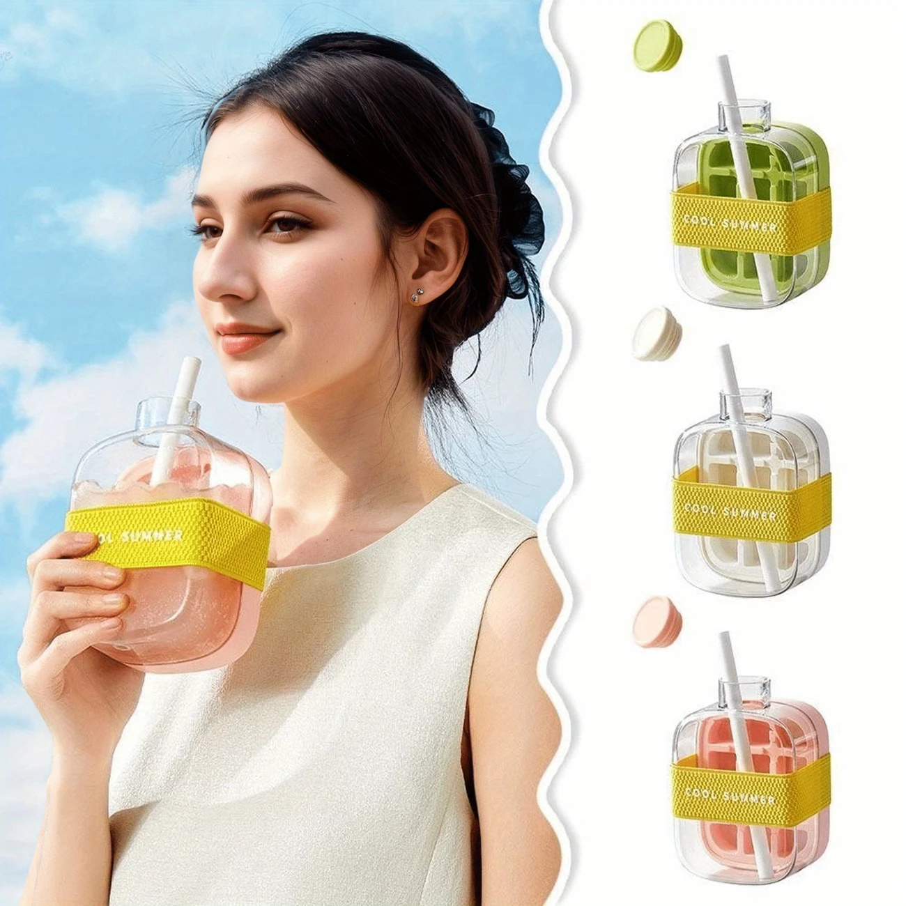 2'si 1 Arada Buz Kalıplı, Tema - Reusable Bottle incelemesi ve fiyatı