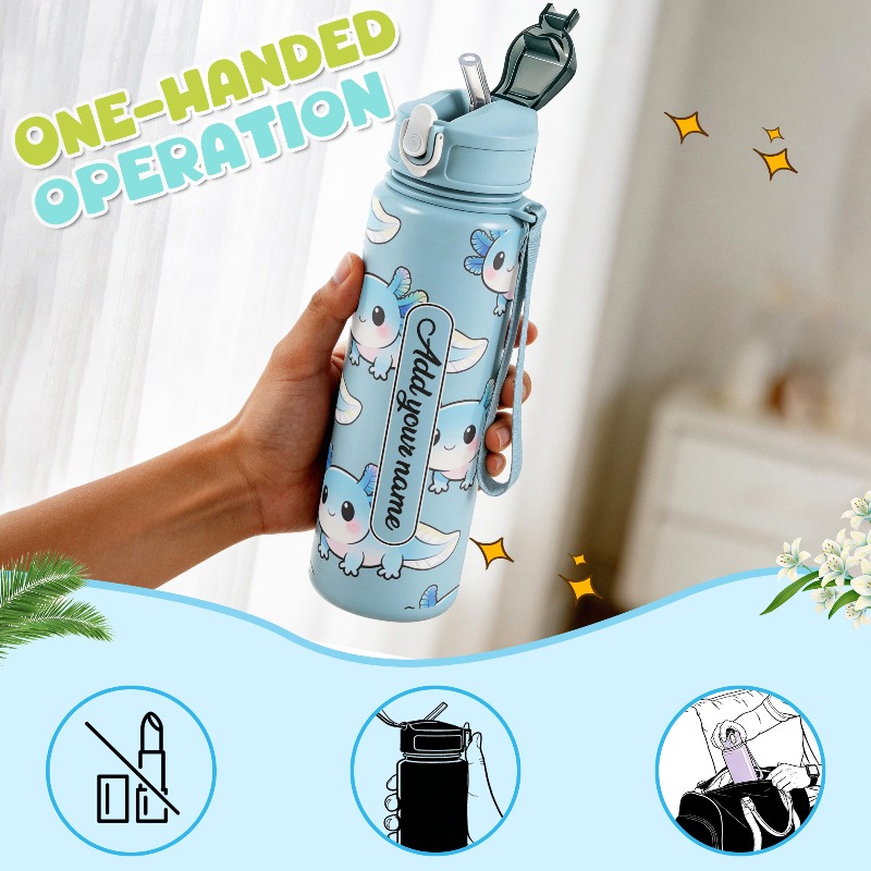 750 ml, İstenilen İsim Yazılab - Reusable Straw incelemesi ve fiyatı