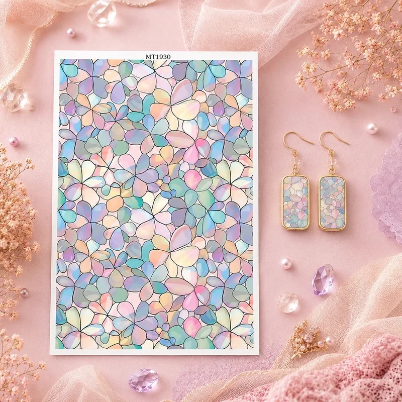 Vitray Çiçek Desenli Polimer K - Beeswax Wrap incelemesi ve fiyatı
